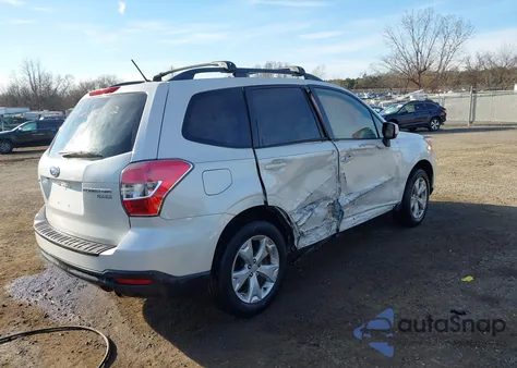 2015 Subaru Forester 2.5I Premium из США, поврежденный, VIN JF2SJADC8FH503254